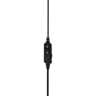 EPOS PC 8 USB schwarz - Kopfhörer mit schwarzer Seite und Mikrofon