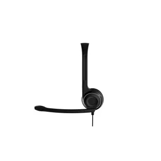 EPOS PC 8 USB schwarz - Kopfhörer mit schwarzer Seite und Mikrofon