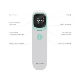 TrueLife Care Q10 BT - berührungsloses Gesundheitsthermometer TrueLife Care Q10 BT - berührungsloses Gesundheitsthermometer