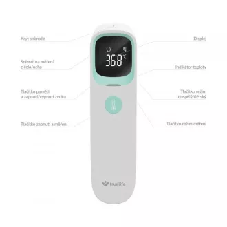 TrueLife Care Q9 - berührungsloses Gesundheitsthermometer