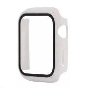 COTEetCI Polycarbonat-Gehäuse mit Bildschirmschutz für Apple Watch 41 mm weiß
