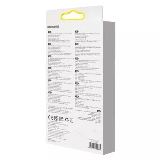 Baseus Metal Gleam Series 7in1 HUB Typ-C (USB-C PD 100W, USB-C, 2* USB 3.0, HDMI, SD TF Anschluss) grau
