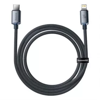 Baseus Crystal Shine Series USB-C Lightning 20W 1, 2m Datenkabel, schwarz Baseus Crystal Shine Series USB-C Lightning 20W 1, 2m Datenkabel, schwarz
