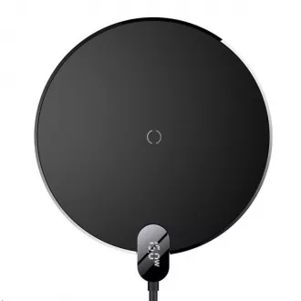 Baseus Wireless Charger Digital LED Gen 2 15W Schwarz Baseus Wireless Charger Digital LED Gen 2 15W Schwarz