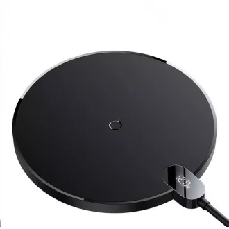 Baseus Wireless Charger Digital LED Gen 2 15W Schwarz Baseus Wireless Charger Digital LED Gen 2 15W Schwarz