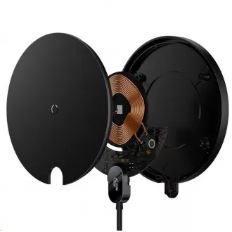 Baseus Wireless Charger Digital LED Gen 2 15W Schwarz Baseus Wireless Charger Digital LED Gen 2 15W Schwarz