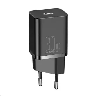 Baseus Super Si Schnellladeadapter IC 30W schwarz Baseus Super Si Schnellladeadapter IC 30W schwarz