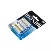AVACOM Nicht wiederaufladbare AA Maxell Alkaline-Batterien 4 Stück Blister