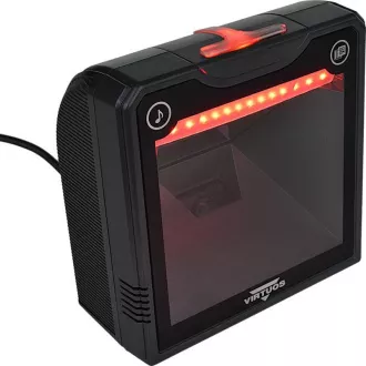 Virtuos 2D-Leser HT-865A, stationär, USB, schwarz Virtuos 2D-Leser HT-865A, stationär, USB, schwarz