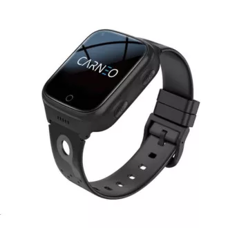 CARNEO Kinder-GPS-Uhr GuardKid  4G Platinum schwarz