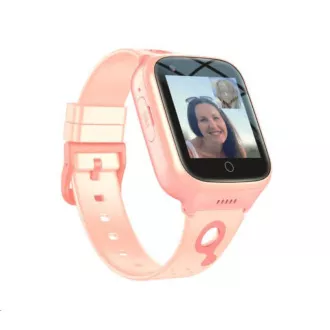 CARNEO Kinder-GPS-Uhr GuardKid  4G Platinum rosa