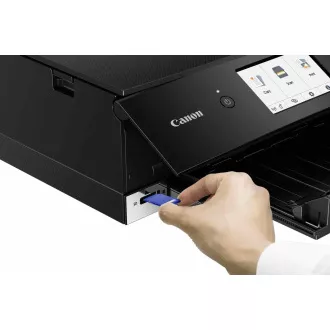 Canon PIXMA Drucker TS8350A schwarz - Farbe, MF (Druck, Kopierer, Scan, Cloud), Duplex, USB, Wi-Fi, Bluetooth Canon PIXMA Drucker TS8350A schwarz - Farbe, MF (Druck, Kopierer, Scan, Cloud), Duplex, USB, Wi-Fi, Bluetooth