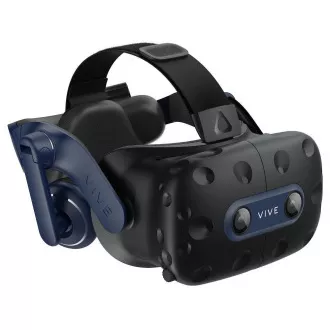 HTC Vive Pro 2 HMD Virtual Reality Brille, 2x 2448x2448px 5K Auflösung, 120Hz, 120° FOV, schwarz/blau