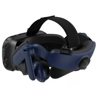 HTC Vive Pro 2 HMD Virtual Reality Brille, 2x 2448x2448px 5K Auflösung, 120Hz, 120° FOV, schwarz/blau