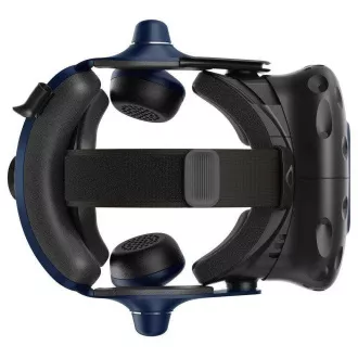 HTC Vive Pro 2 HMD Virtual Reality Brille, 2x 2448x2448px 5K Auflösung, 120Hz, 120° FOV, schwarz/blau