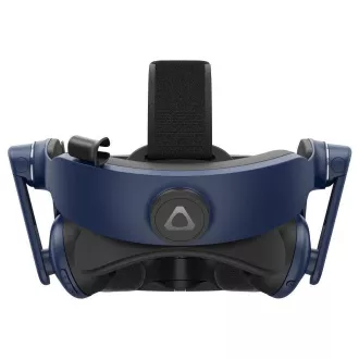 HTC Vive Pro 2 HMD Virtual Reality Brille, 2x 2448x2448px 5K Auflösung, 120Hz, 120° FOV, schwarz/blau