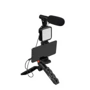 Doerr Vlogging Kit VL-5 Mikrofon-Videoleuchte für SmartPhone