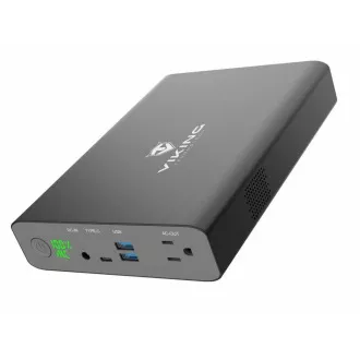 Viking Powerbank NF130W mit 220 V Ausgang, 64000 mAh, schwarz