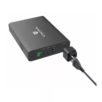 Viking Powerbank NF130W mit 220 V Ausgang, 64000 mAh, schwarz