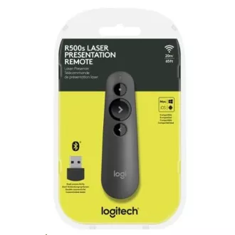 Logitech Kabelloser Presenter R500s Graphit, Kabelloser Presenter Logitech Kabelloser Presenter R500s Graphit, Kabelloser Presenter