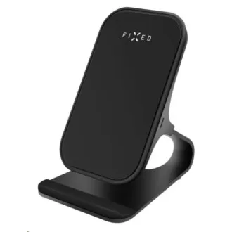 Fester Ständer mit kabelloser Schnellladung 15 W, schwarz
