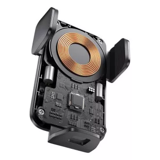 Baseus Wisdom Auto Alignment Halterung mit drahtloser Aufladung 15W, Schwarz Baseus Wisdom Auto Alignment Halterung mit drahtloser Aufladung 15W, Schwarz