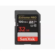 SanDisk SDHC-Karte 32GB Extreme PRO (100 MB/s Klasse 10, UHS-I U3 V30)