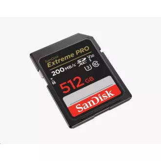 SanDisk SDXC-Karte 512GB Extreme PRO (200 MB/s Klasse 10, UHS-I U3 V30) SanDisk SDXC-Karte 512GB Extreme PRO (200 MB/s Klasse 10, UHS-I U3 V30)