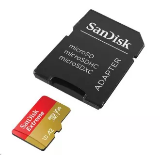 SanDisk micro SDXC Karte 1TB Extreme (190 MB/s Klasse 10, UHS-I U3 V30)   Adapter
