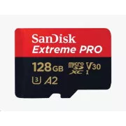 SanDisk micro SDXC Karte 128GB Extreme PRO (200 MB/s Klasse 10, UHS-I U3 V30)   Adapter