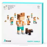 PIXIO Happy Family Magnetbaukasten