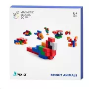 Magnetischer Baukasten PIXIO Bright Animals
