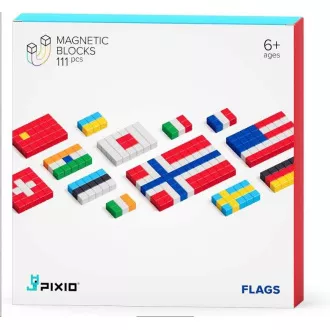 PIXIO Flaggen Magnetbausatz PIXIO Flaggen Magnetbausatz