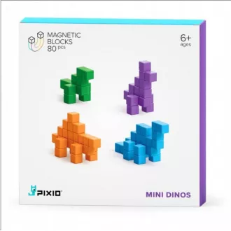 Magnetischer Bausatz PIXIO Mini Dinos