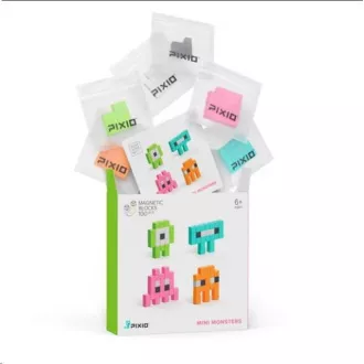 PIXIO Mini Monsters magnetischer Baukasten