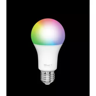 TRUST Smart WiFi LED-Glühbirne E27 Weiß & Farbe TRUST Smart WiFi LED-Glühbirne E27 Weiß & Farbe