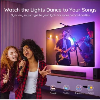 Govee DreamView TV 55-65" SMART LED-Hintergrundbeleuchtung RGBIC Govee DreamView TV 55-65" SMART LED-Hintergrundbeleuchtung RGBIC