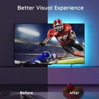 Govee TV 46-60" SMART LED Hintergrundbeleuchtung RGB   Fernbedienung