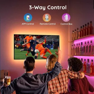 Govee TV 46-60" SMART LED Hintergrundbeleuchtung RGB   Fernbedienung