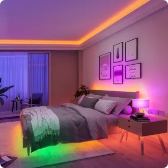 Govee WiFi RGBIC Smart PRO LED-Streifen 5m - besonders langlebig Govee WiFi RGBIC Smart PRO LED-Streifen 5m - besonders langlebig