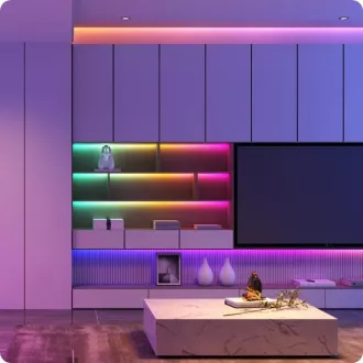 Govee WiFi RGBIC Smart PRO LED-Streifen 5m - besonders langlebig Govee WiFi RGBIC Smart PRO LED-Streifen 5m - besonders langlebig