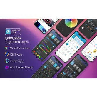 Govee Neon SMART flexibler LED-Streifen - RGBIC Govee Neon SMART flexibler LED-Streifen - RGBIC