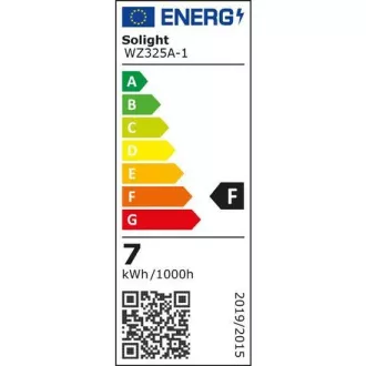 Solight LED-Lampe, Spot, 7W, GU10, 6000K, 595lm, weiß