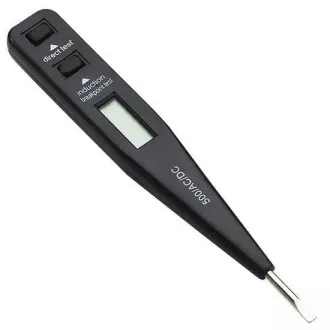 Lichtprüfgerät, LCD, C Spannung: 12 - 230V