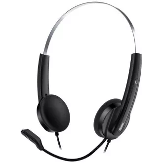 GENIUS Kopfhörer HS-220U/ USB/ schwarz-silber GENIUS Kopfhörer HS-220U/ USB/ schwarz-silber