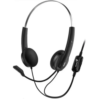 GENIUS Kopfhörer HS-220U/ USB/ schwarz-silber GENIUS Kopfhörer HS-220U/ USB/ schwarz-silber