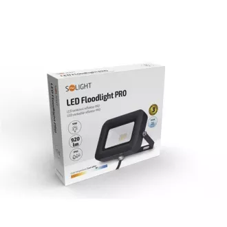 Solight LED-Strahler PRO, 10W, 920lm, 5000K, IP65 Solight LED-Strahler PRO, 10W, 920lm, 5000K, IP65