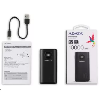 ADATA PowerBank AP10000 - externer Akku für Handy/Tablet 10000mAh, weiß (37Wh) USB-C ADATA PowerBank AP10000 - externer Akku für Handy/Tablet 10000mAh, weiß (37Wh) USB-C