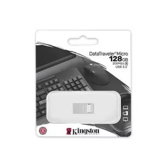 Kingston 128GB DataTraveler Micro 200MB/s Metall USB 3.2 Gen 1