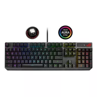 ASUS Tastatur ROG STRIX SCOPE RX, mechanisch, CZ/SK, schwarz ASUS Tastatur ROG STRIX SCOPE RX, mechanisch, CZ/SK, schwarz